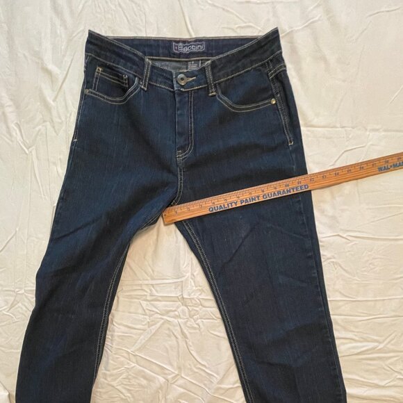 Baccini stretch 5 pocket jeans womens size 8 Tall - Picture 2 of 7
